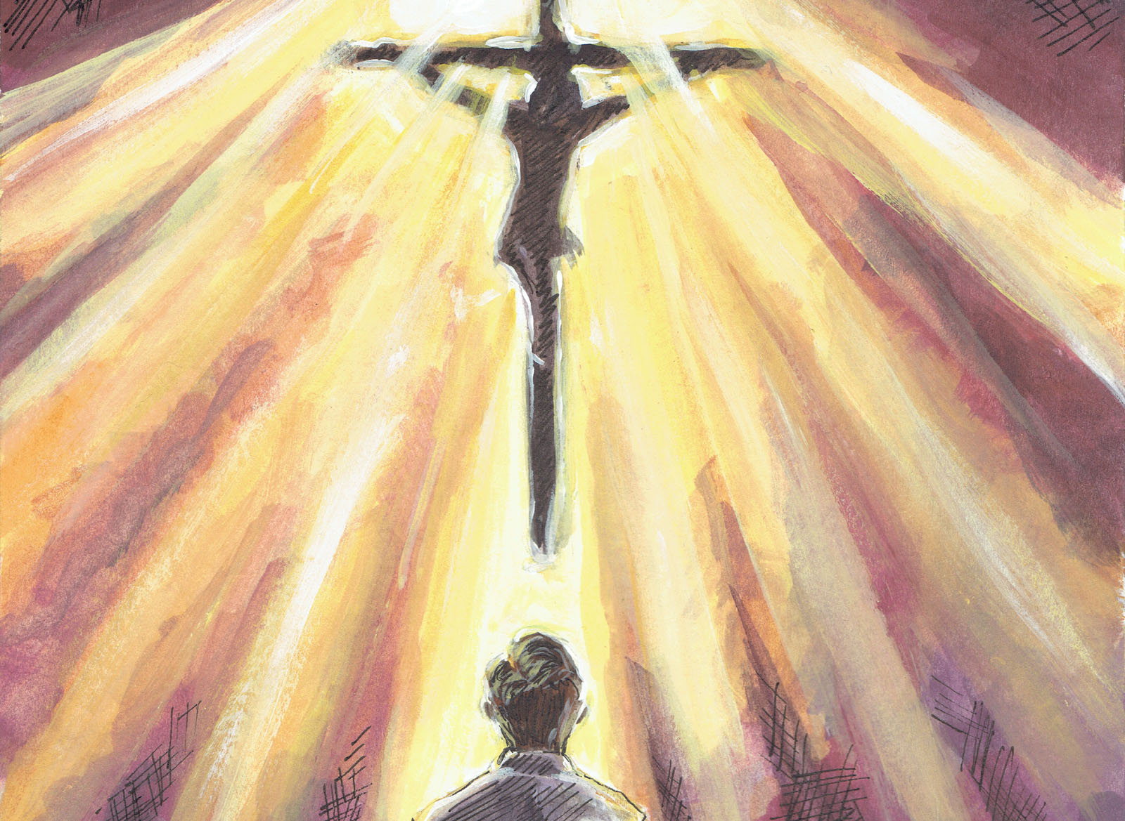 You radiated heavenly glory yet spoke of Your coming Passion. The cross is Your love revealed, not an obstacle in Your path. Help me sacrificially live my love for You.
